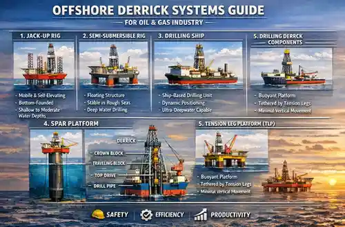 Offshore Derrick Systems Guide for Oil & Gas Industry Hero Image
